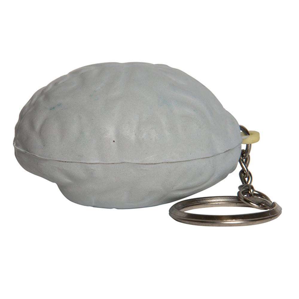 Picture of Gray Brain Squeezies® Stress Reliever Key Ring