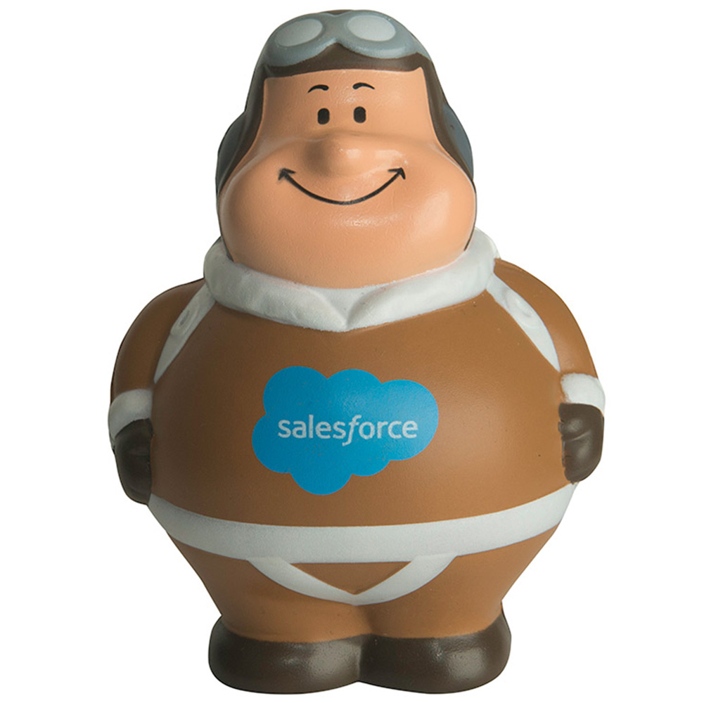 Picture of Vintage Pilot Bert Squeezies® Stress Reliever