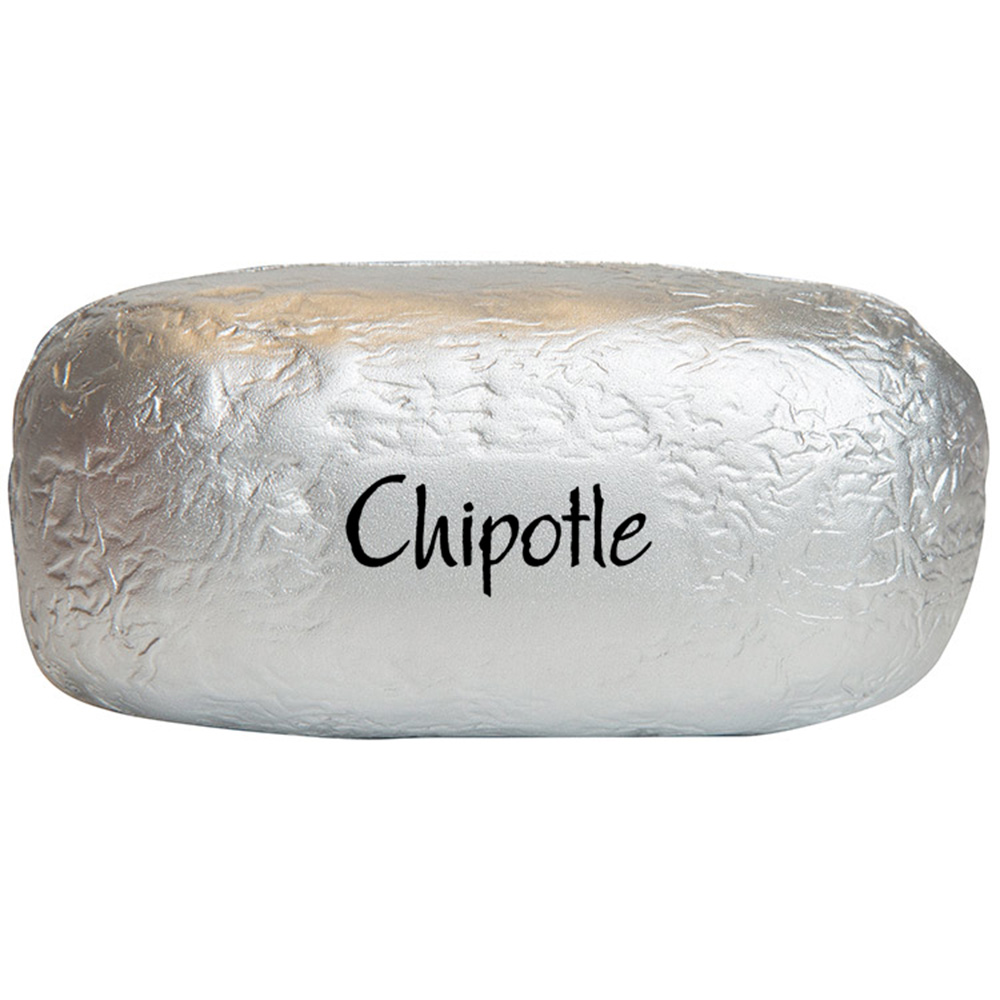 Picture of Burrito/ Baked Potato in Foil Squeezies® Stress Reliever
