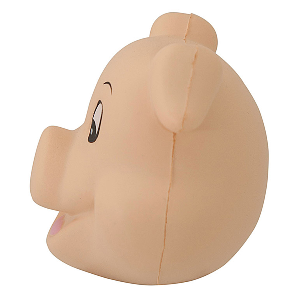 Picture of Cute Pig Head Squeezies® Stress Reliever