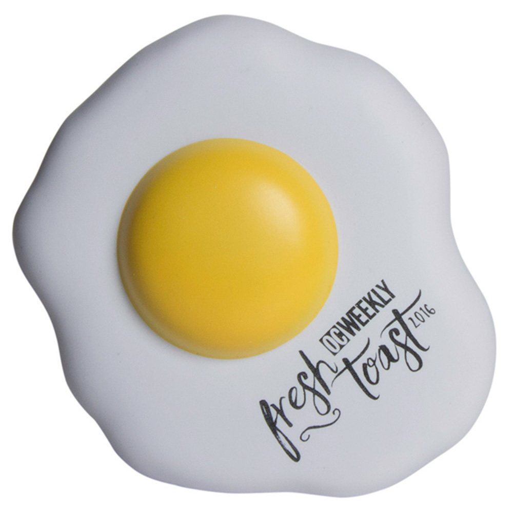 Picture of Fried Egg Squeezie® Stress Reliever