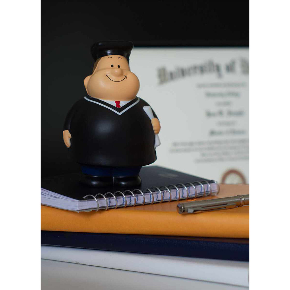 Picture of Graduate Bert Squeezies® Stress Reliever
