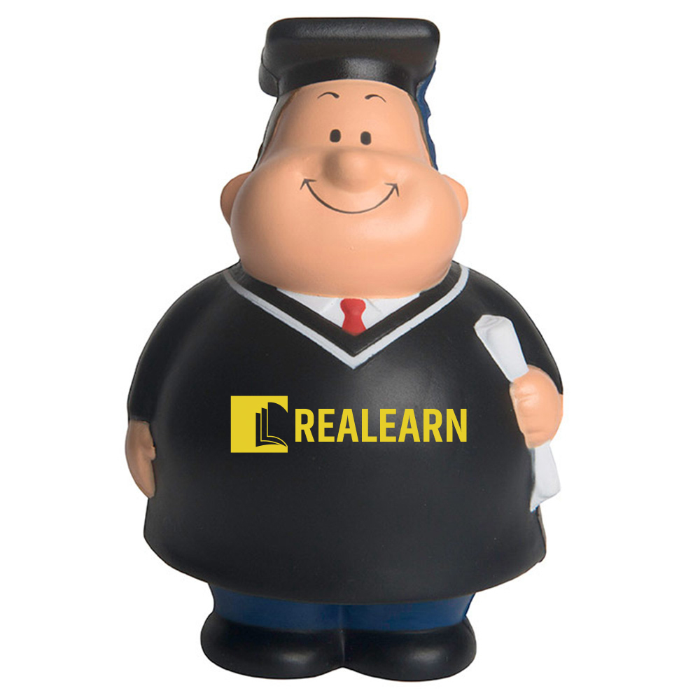 Picture of Graduate Bert Squeezies® Stress Reliever