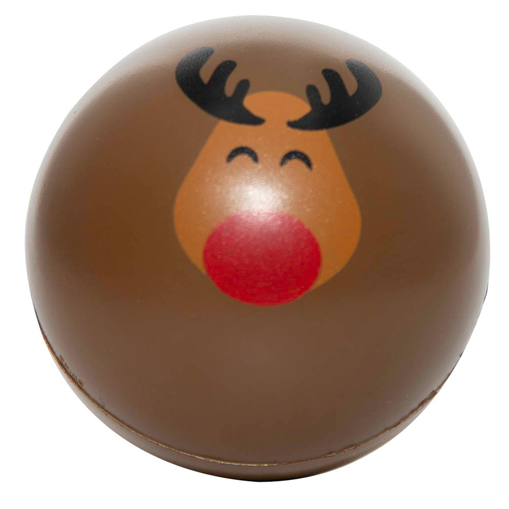 Picture of Holiday Rudolph Squeezies® Stress Ball