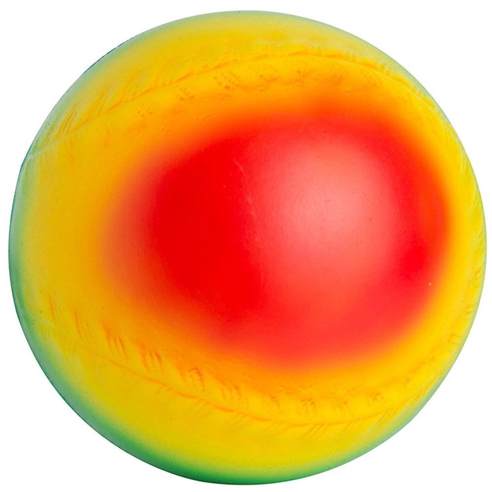 Picture of Rainbow Baseball Squeezies® Stress Reliever