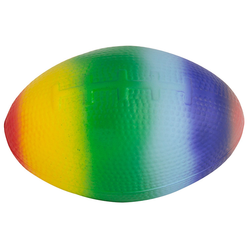 Picture of Rainbow Football Squeezies® Stress Reliever