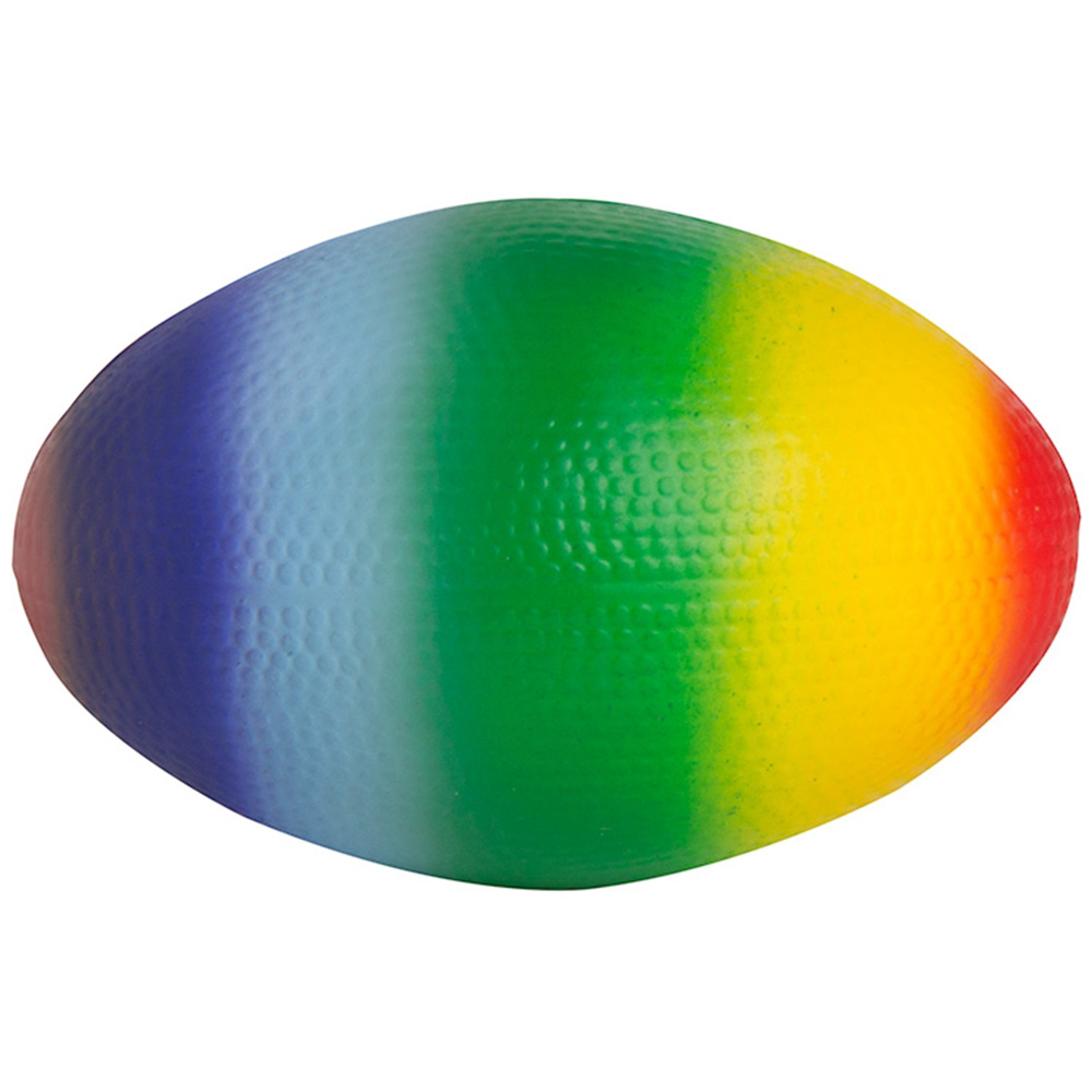 Picture of Rainbow Football Squeezies® Stress Reliever