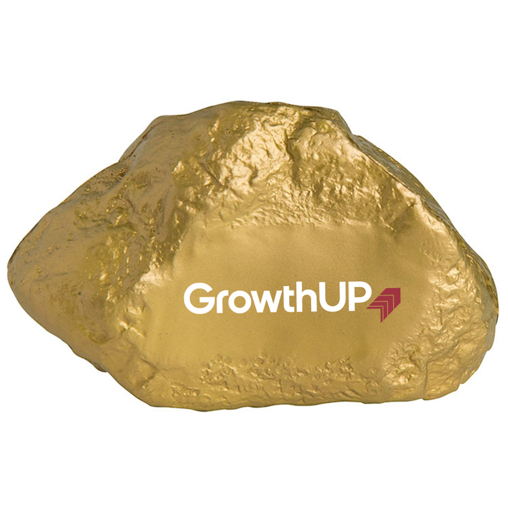 Picture of Gold Nugget Squeezies® Stress Reliever