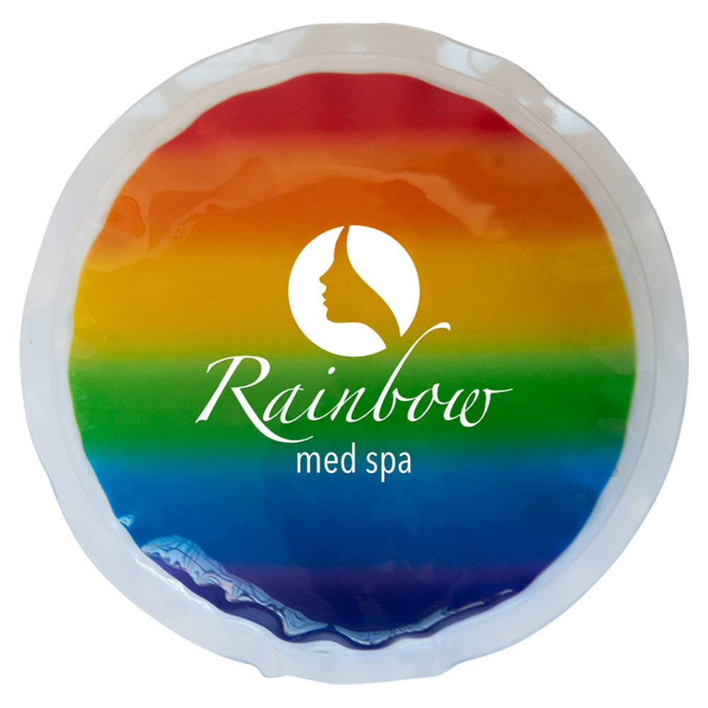 Picture of Rainbow Circle Gel Beads Hot/Cold Pack
