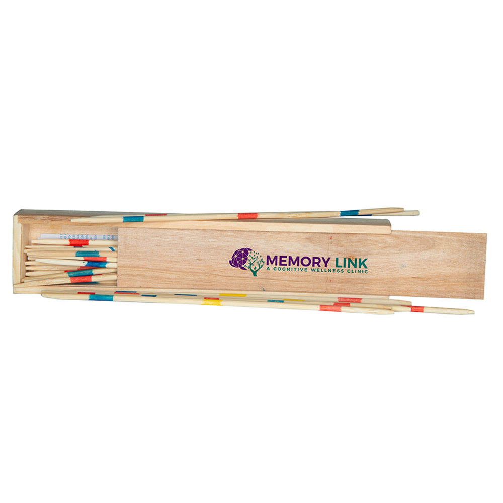 Picture of Pickup Sticks in Wooden Box