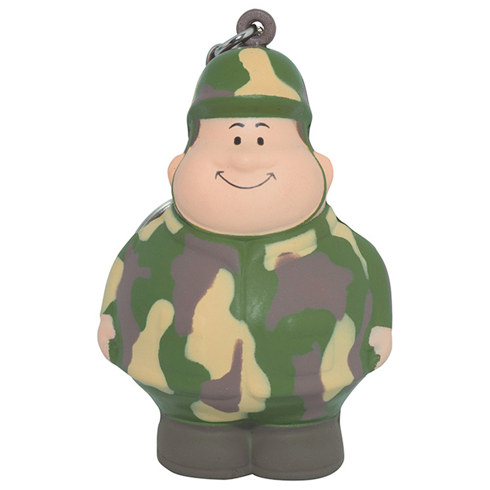 Picture of Army Bert Squeezies® Stress Reliever Keychain