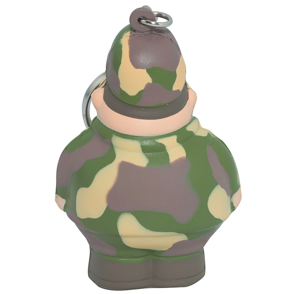 Picture of Army Bert Squeezies® Stress Reliever Keychain