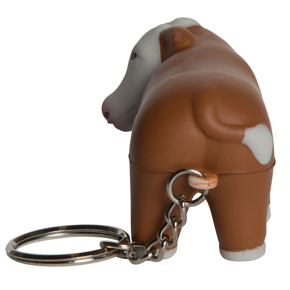 Picture of Steer Keyring Squeezies® Stress Reliever