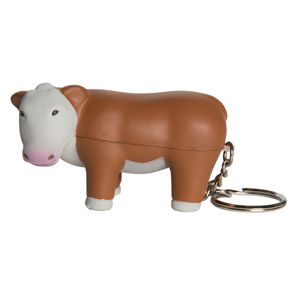 Picture of Steer Keyring Squeezies® Stress Reliever