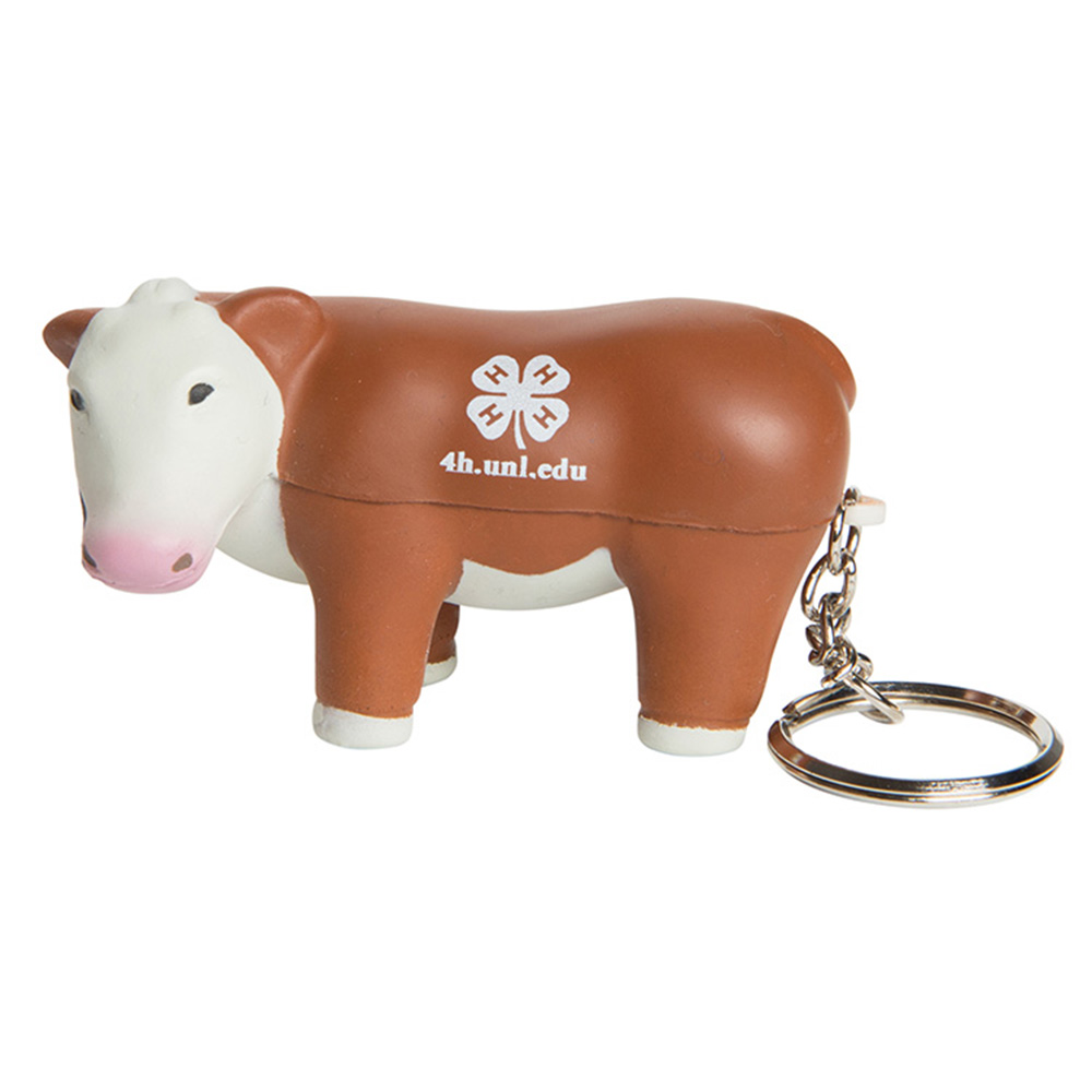 Picture of Steer Keyring Squeezies® Stress Reliever