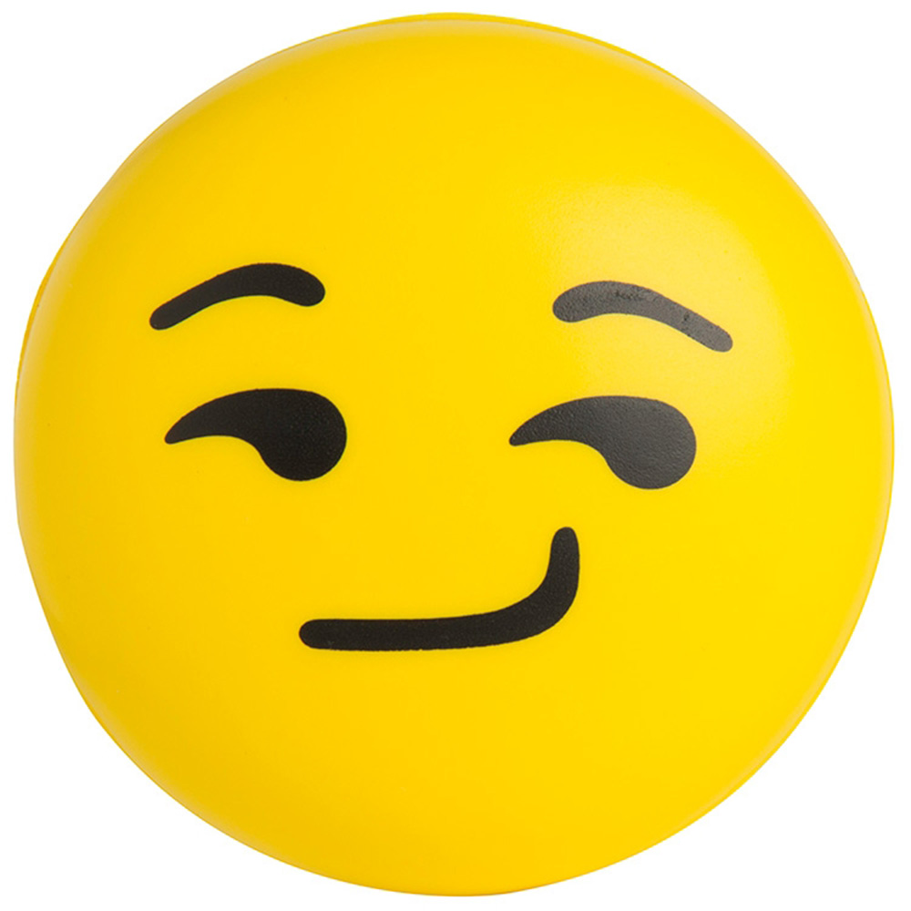 Picture of Emoji Smirk Squeezies® Stress Reliever