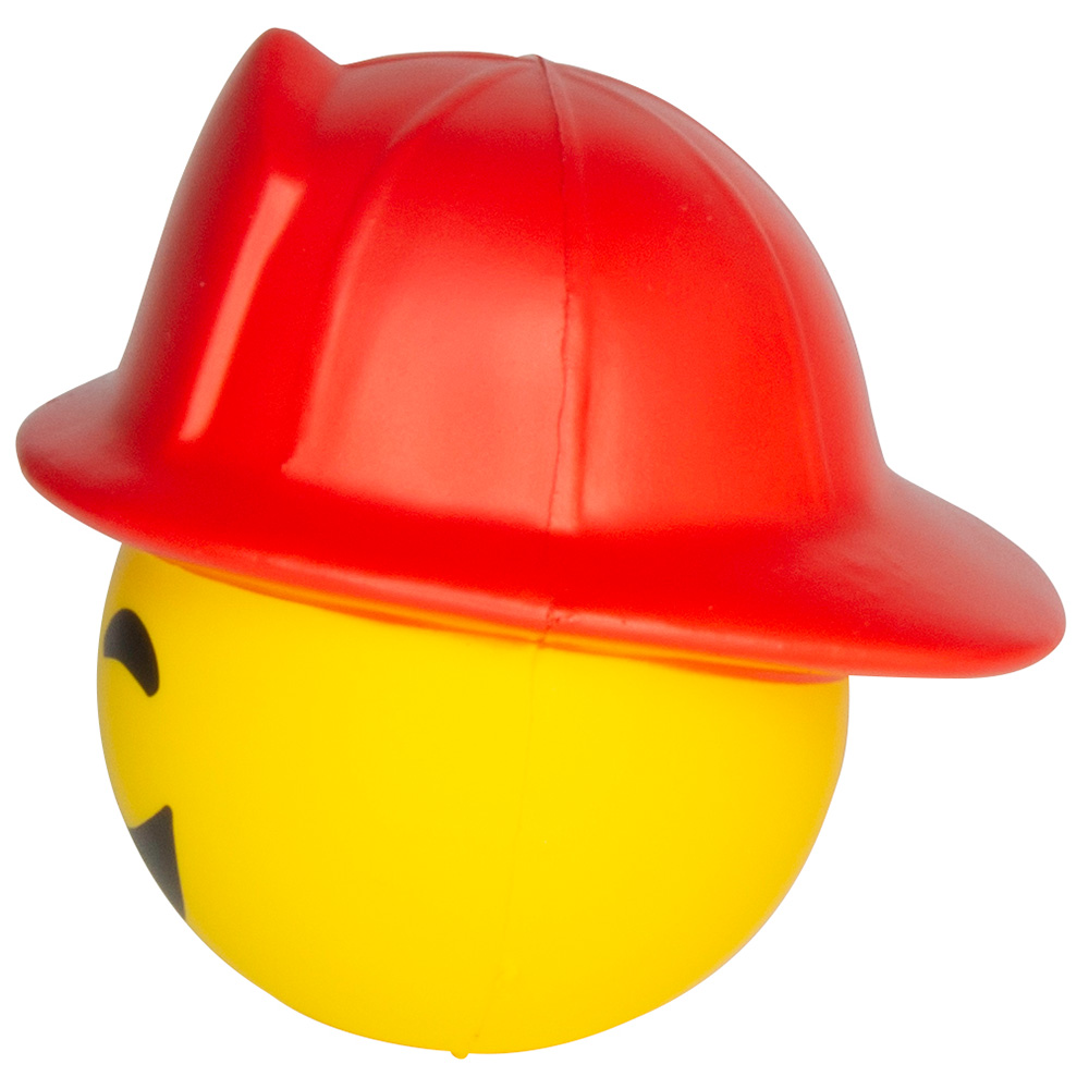 Picture of Firefighter Emoji Squeezies® Stress Reliever