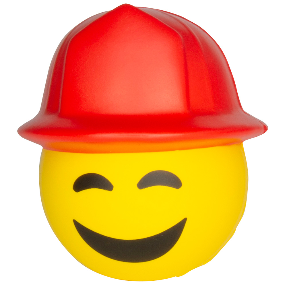 Picture of Firefighter Emoji Squeezies® Stress Reliever