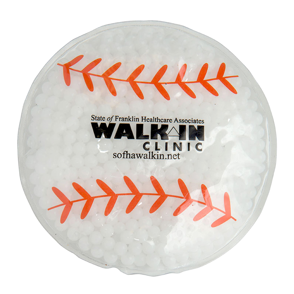 Picture of Baseball Gel Beads Hot/Cold Pack