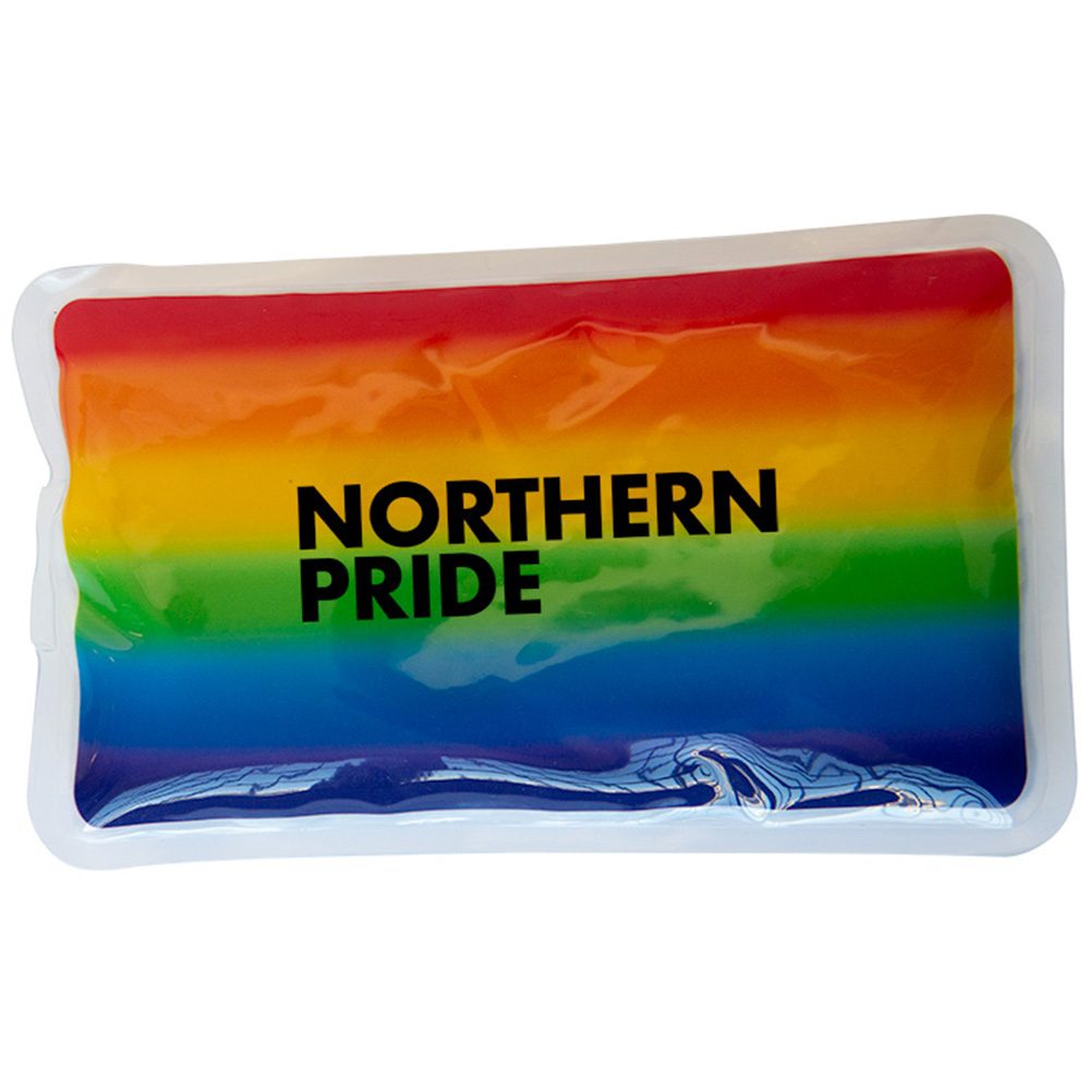 Picture of Rainbow Rectangle Gel Beads Hot/Cold Pack