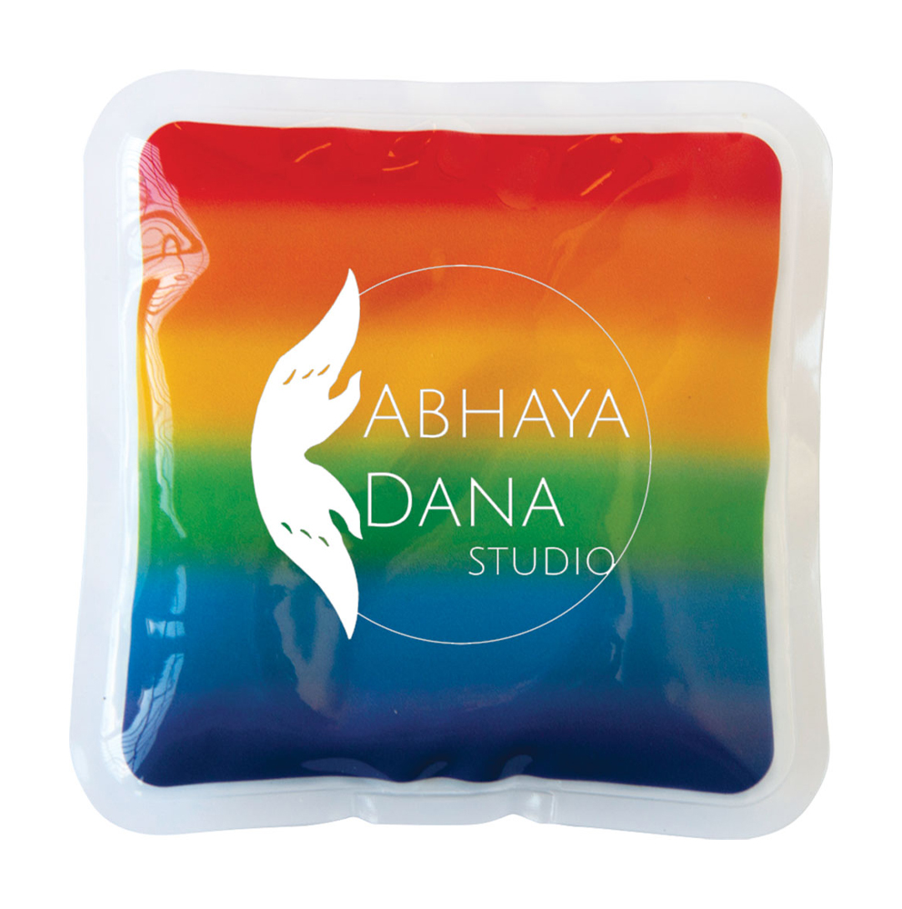 Picture of Rainbow Square Gel Beads Hot/Cold Pack