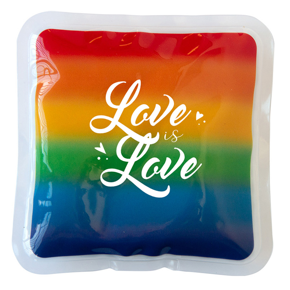 Picture of Rainbow Square Gel Beads Hot/Cold Pack