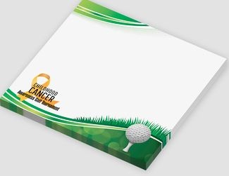 Picture of Custom Printed Post-it® Notes (3"x2 7/8") 50 Sheets/ 4 Color