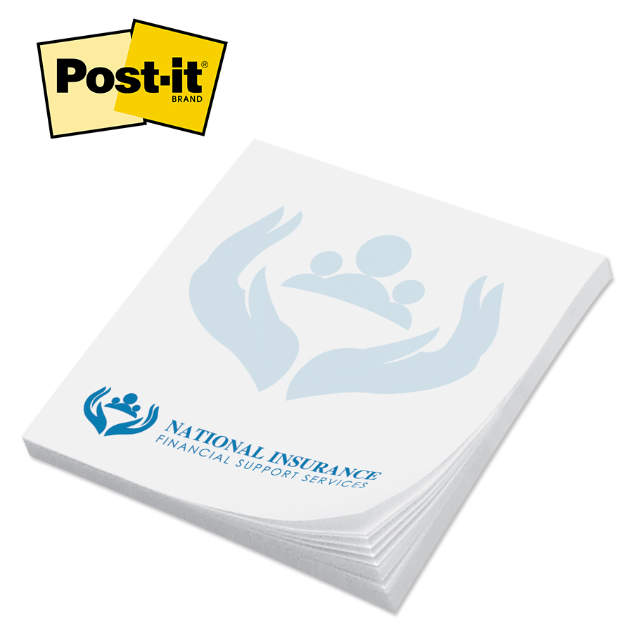 Picture of Custom Printed Post-it® Notes (2 3/4"x3") 25 Sheets/ 1 Color