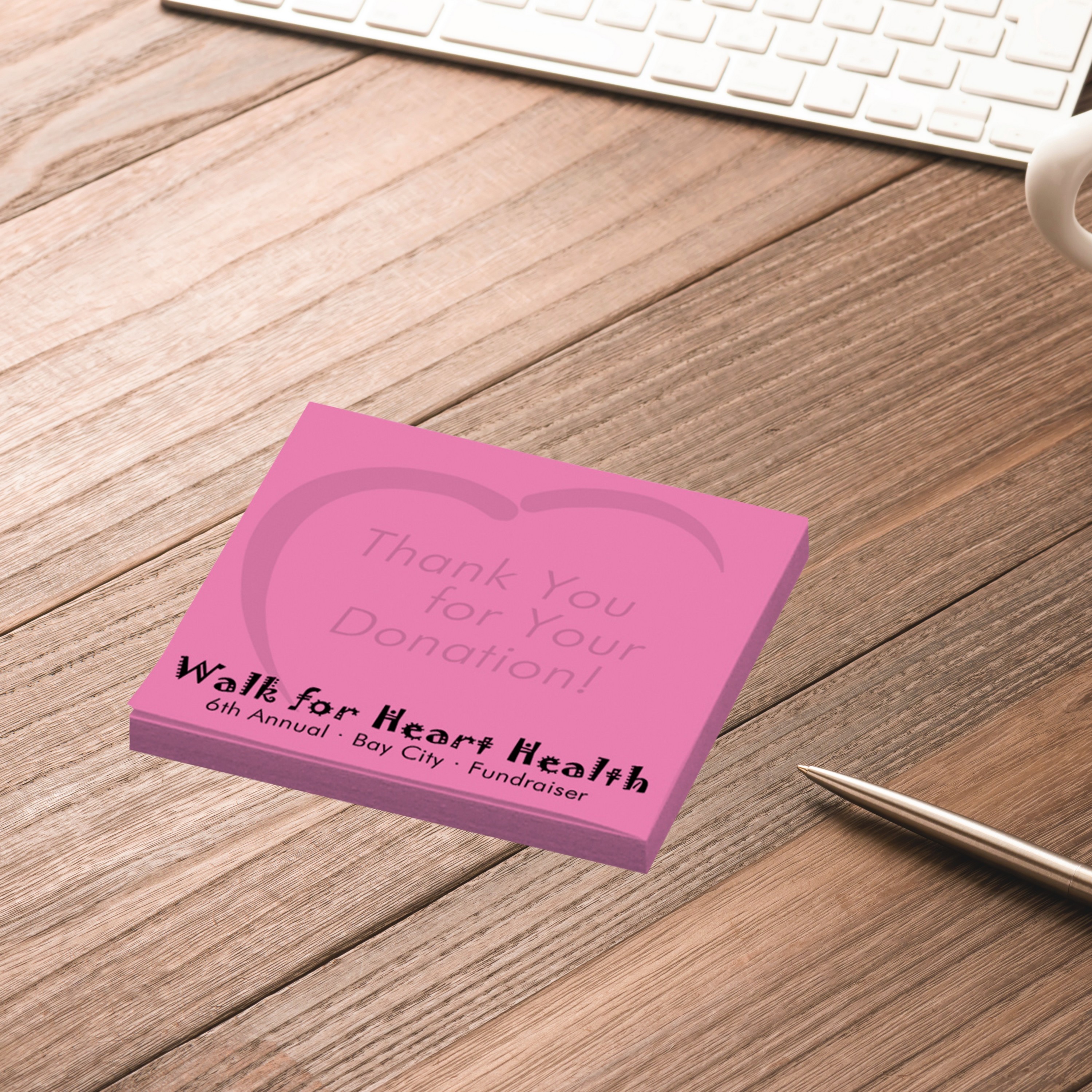 Picture of Custom Printed Post-it® Notes (3"x3") 50 Sheets