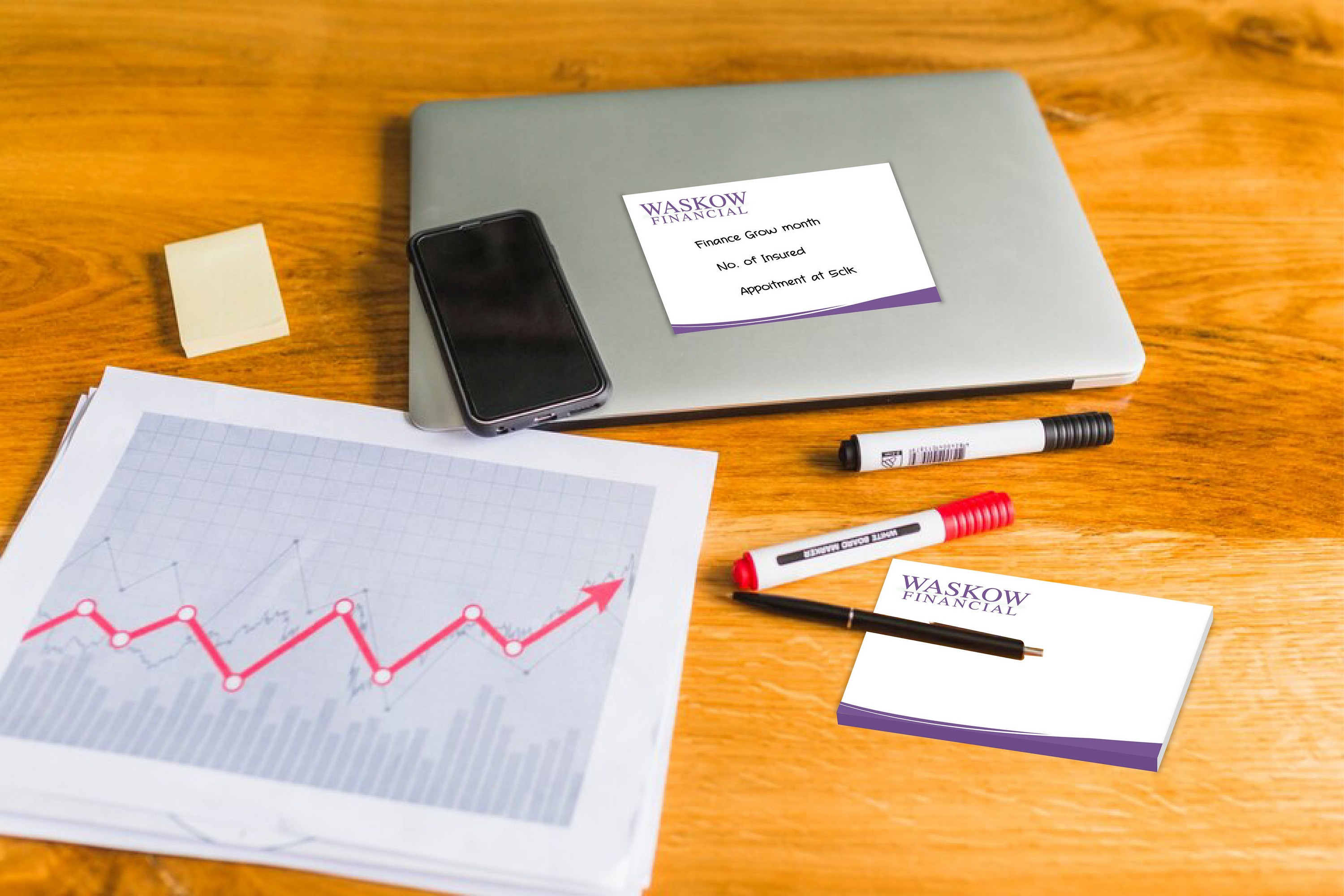 Picture of Custom Printed Post-it® Notes (3"x4") 25 Sheets
