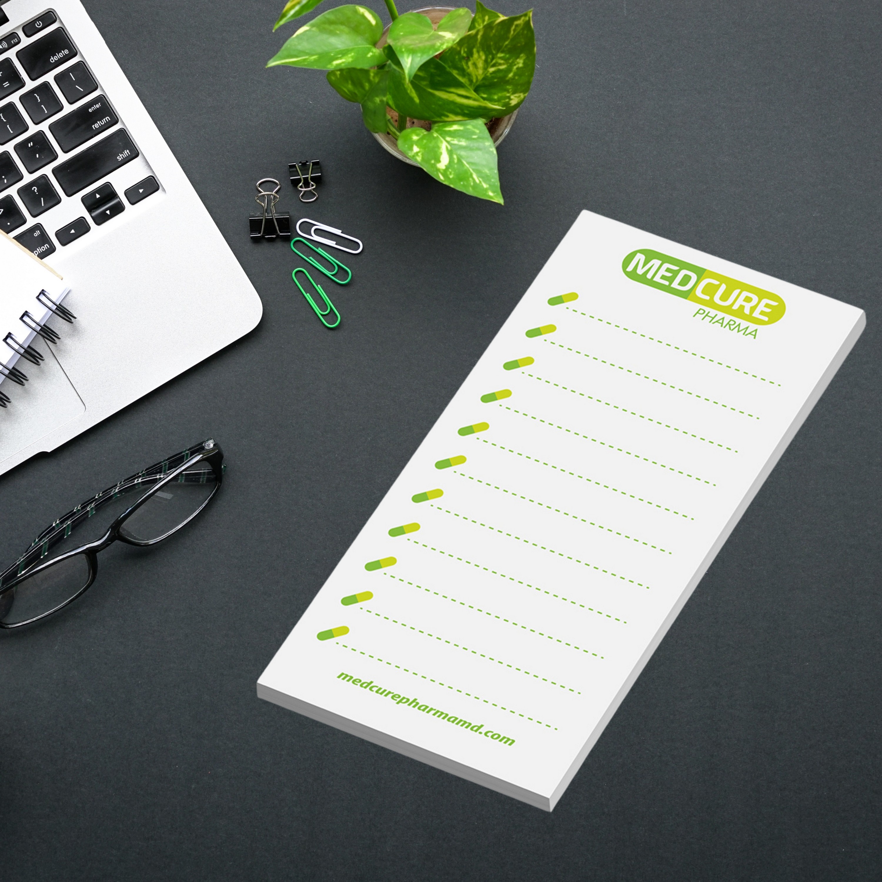 Picture of Custom Printed Post-it® Notes (2 3/4"x6") 25 Sheets