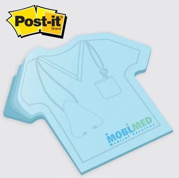 Picture of Post-it® Custom Printed Notes Shapes Large - 25 sheet