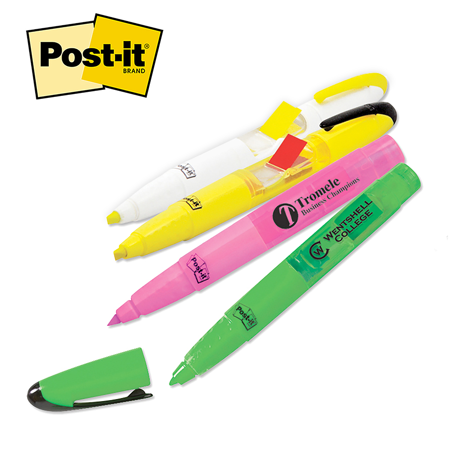 Picture of Classic Series Post-it® Flag & Highlighter (4CP)