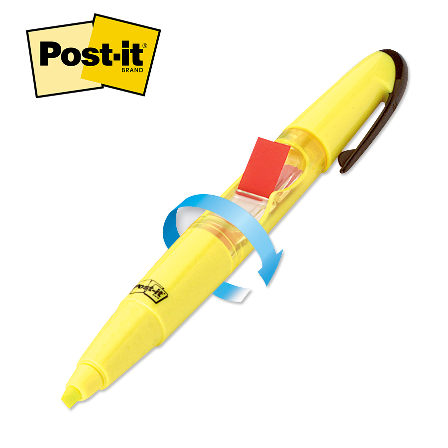 Picture of Classic Series Post-it® Flag & Highlighter (4CP)