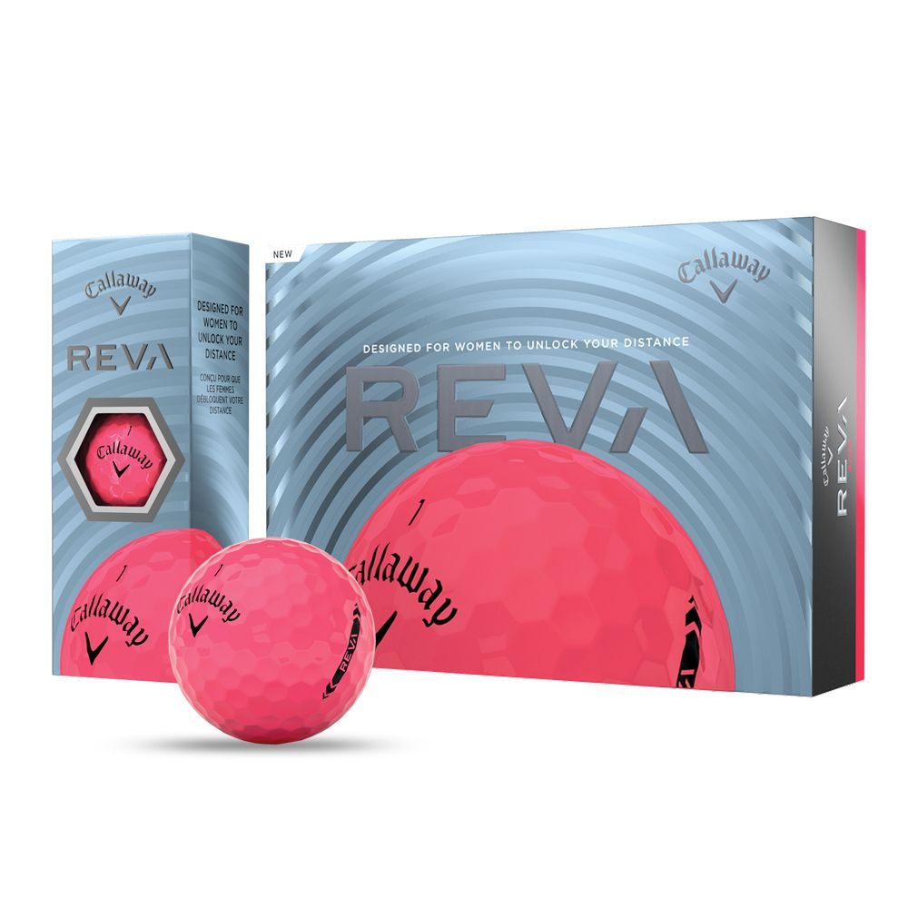 Picture of Callaway Reva Triple Track Pink Golf Balls
