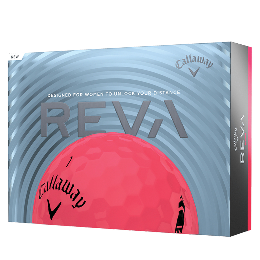 Picture of Callaway Reva Triple Track Pink Golf Balls