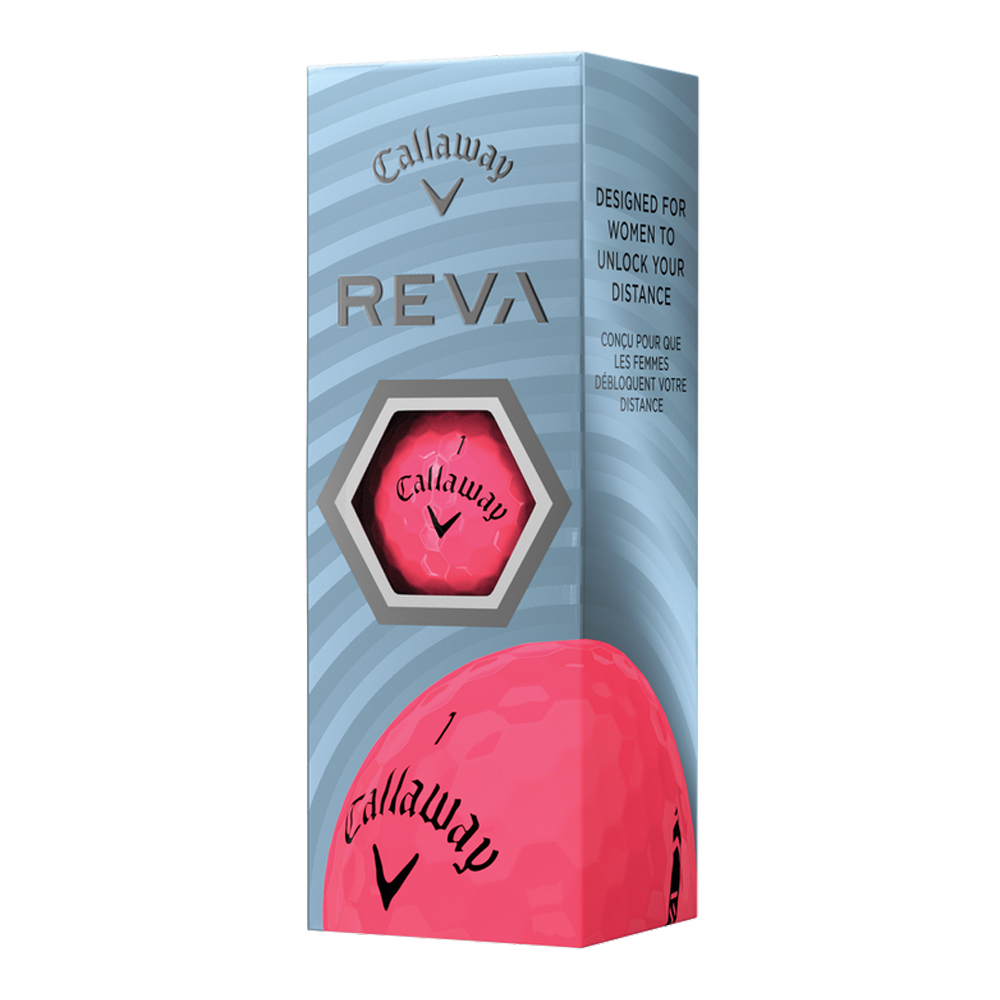 Picture of Callaway Reva Triple Track Pink Golf Balls