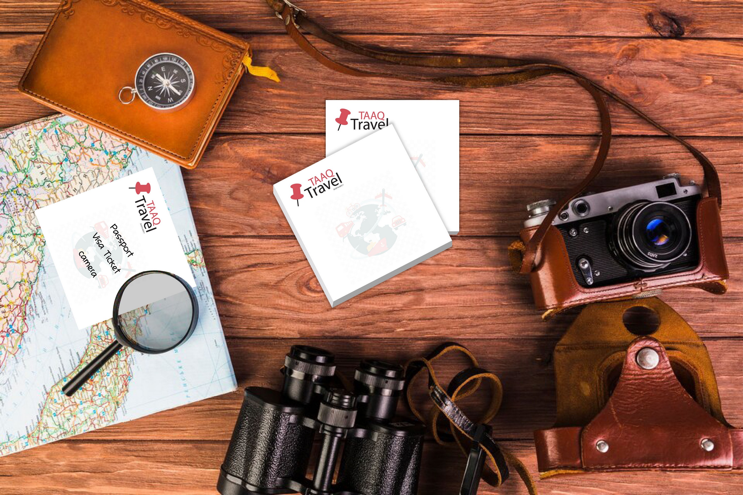 Picture of Custom Printed Post-it® Notes (4"x4") 50 Sheets