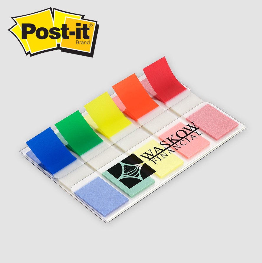 Picture of Post-it® Custom Printed 5 Flag Set