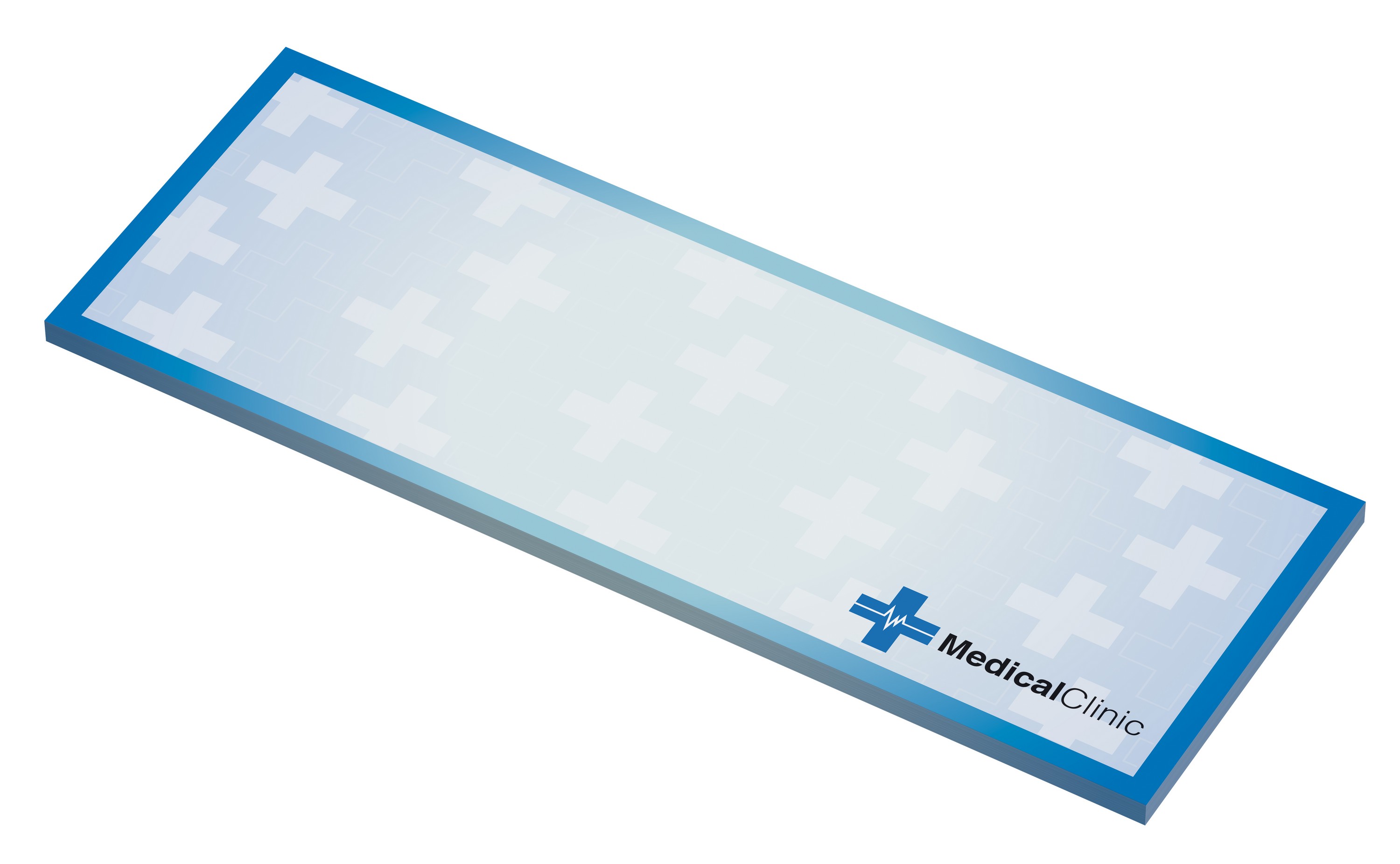 Picture of Custom Printed Low Quantity Digital Post-it® Notes (8"x2 7/8") 50 Sheets/ 4 Color