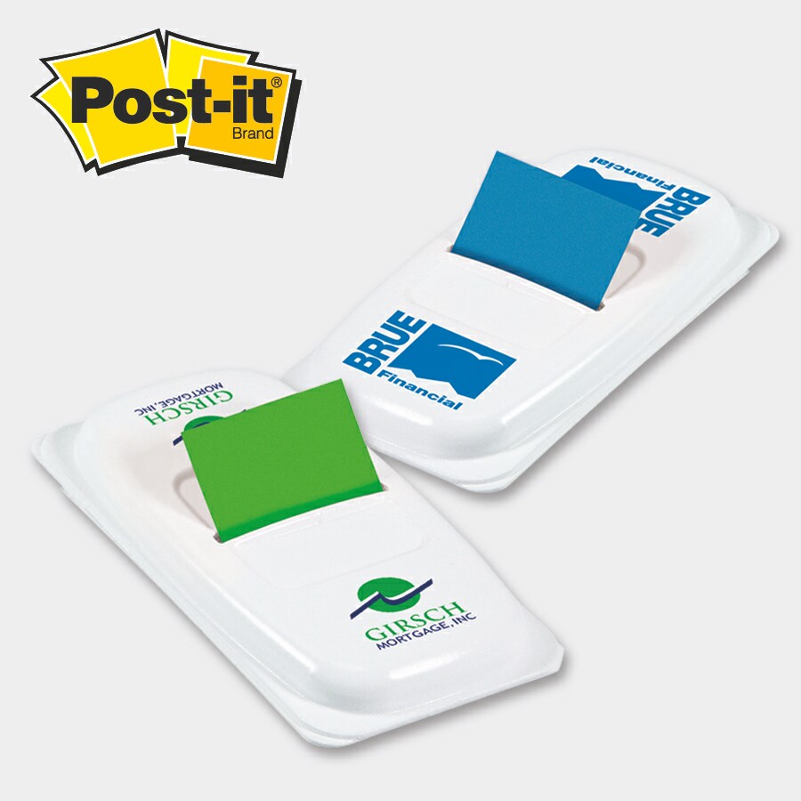 Picture of Post-it® Flags Designer 2 Dispenser w/50 1" Flags