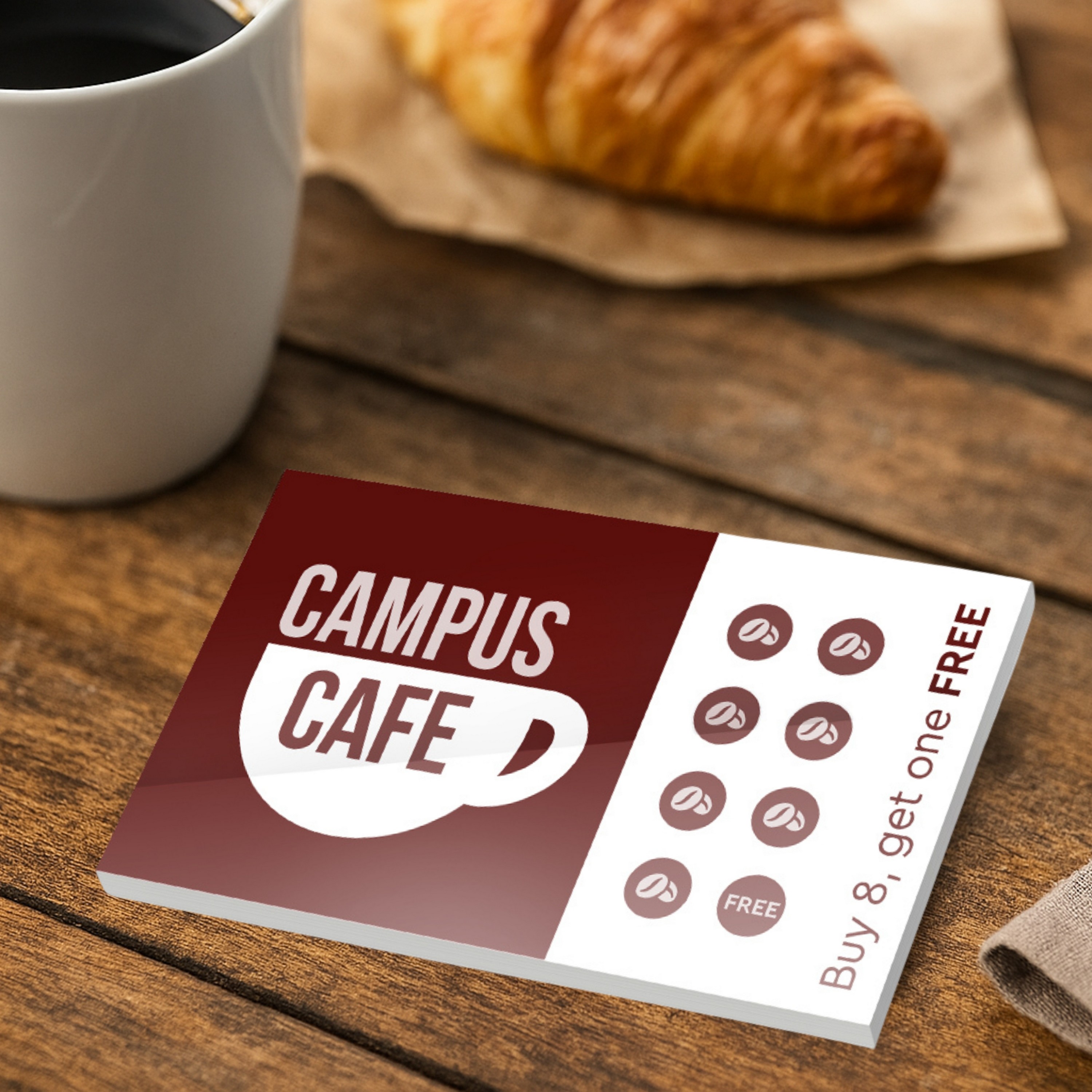 Picture of Post-it® Custom Printed Super Sticky Notepad - 3" x 5"