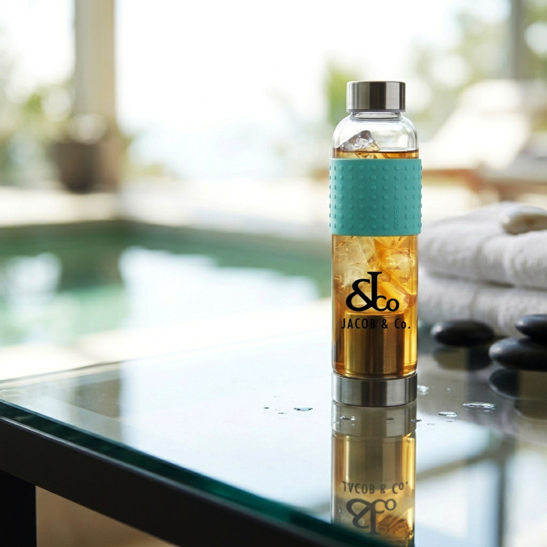 Picture of 14 oz Ice "T" 2-Go Infuser Bottle