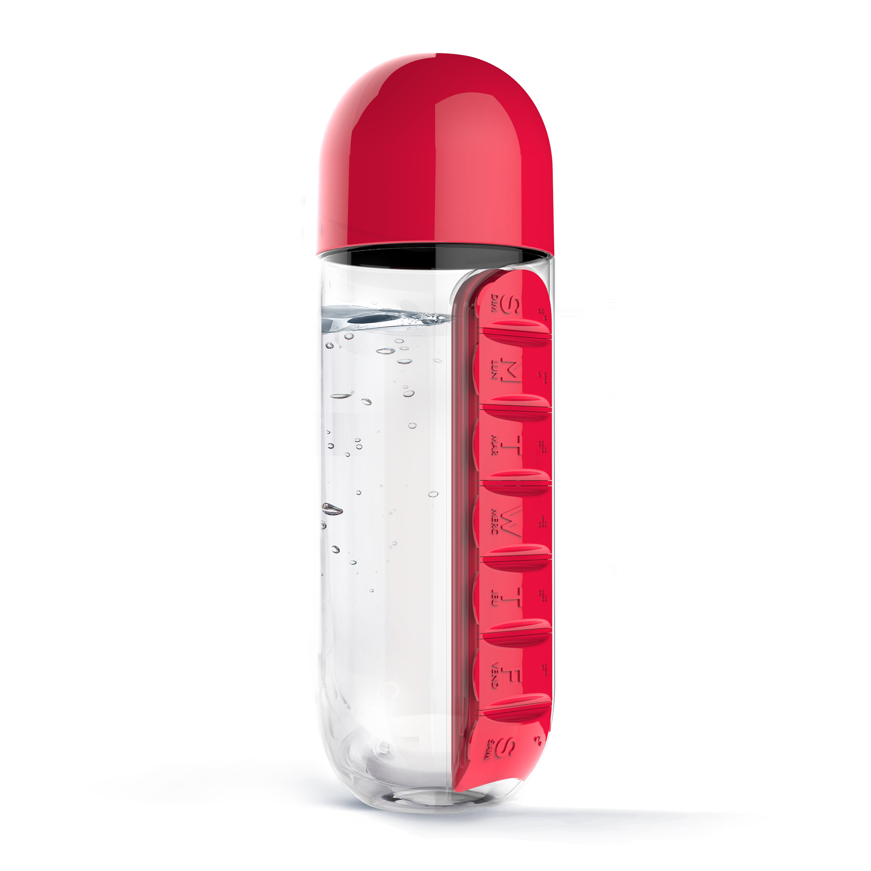 Picture of 20 oz In Style Pill Organizer Water Bottle