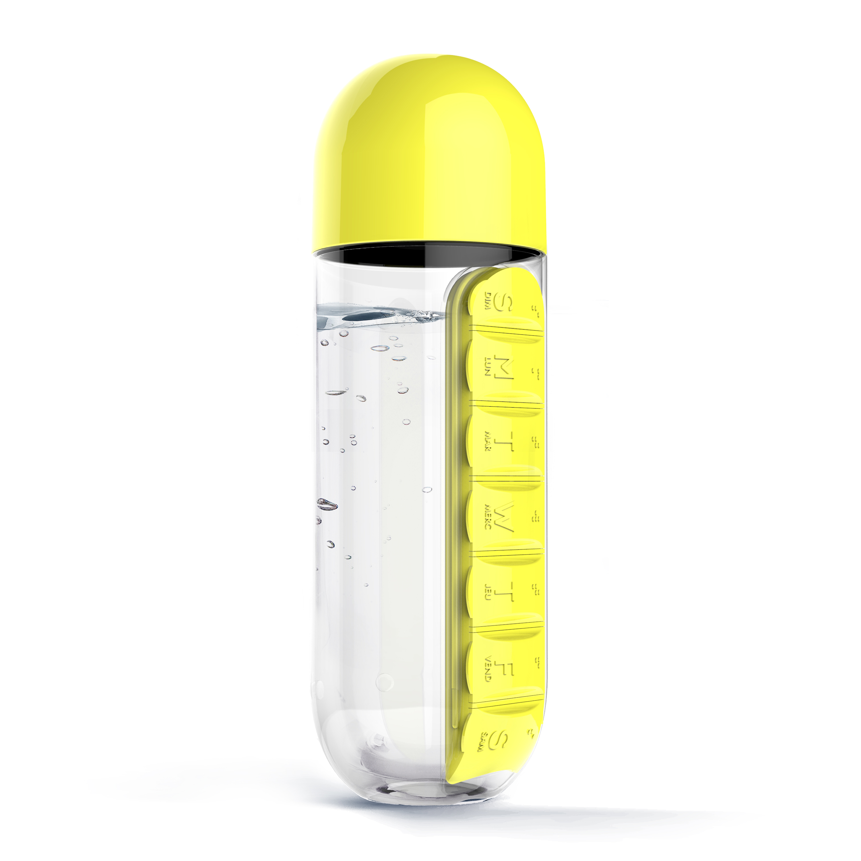 Picture of 20 oz In Style Pill Organizer Water Bottle