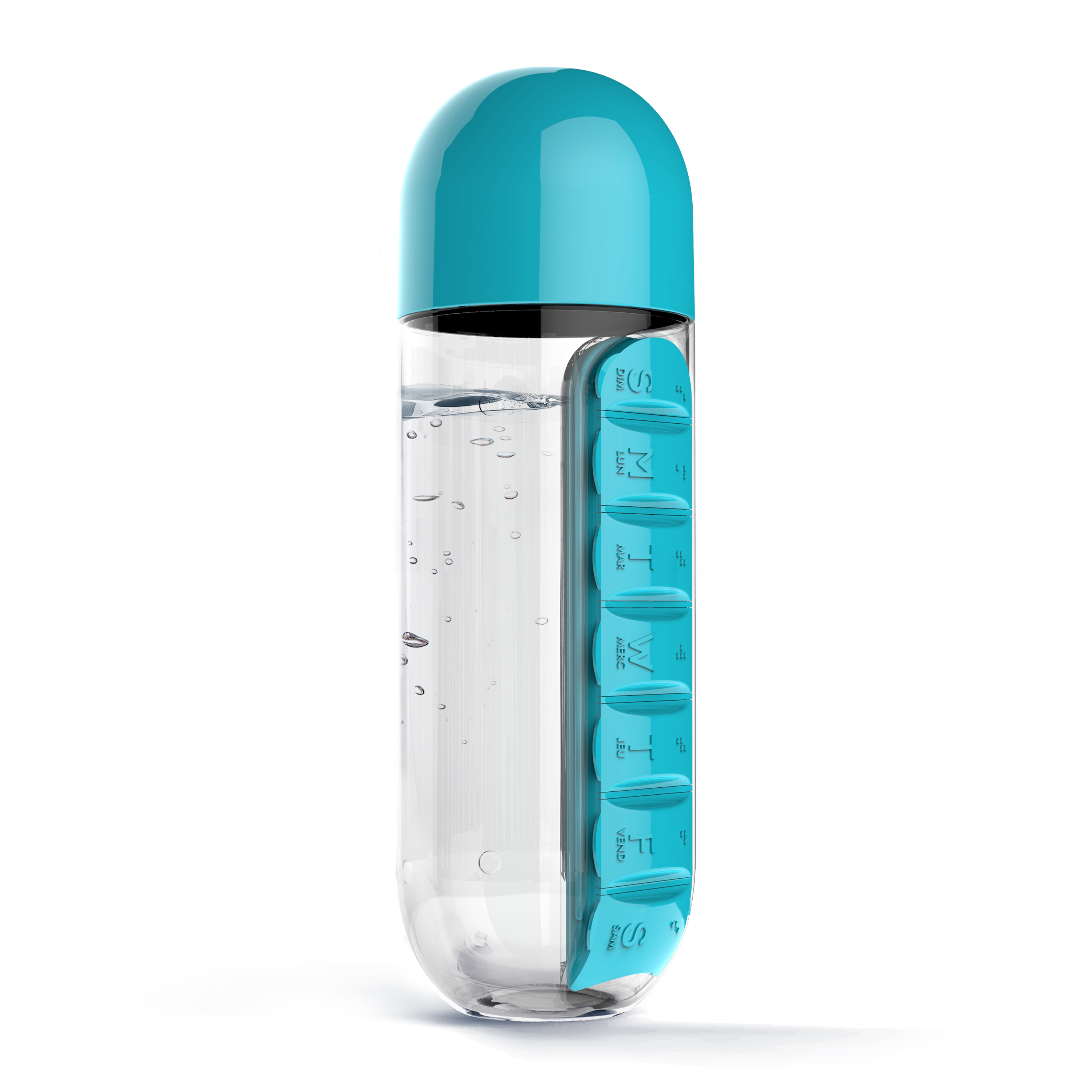Picture of 20 oz In Style Pill Organizer Water Bottle