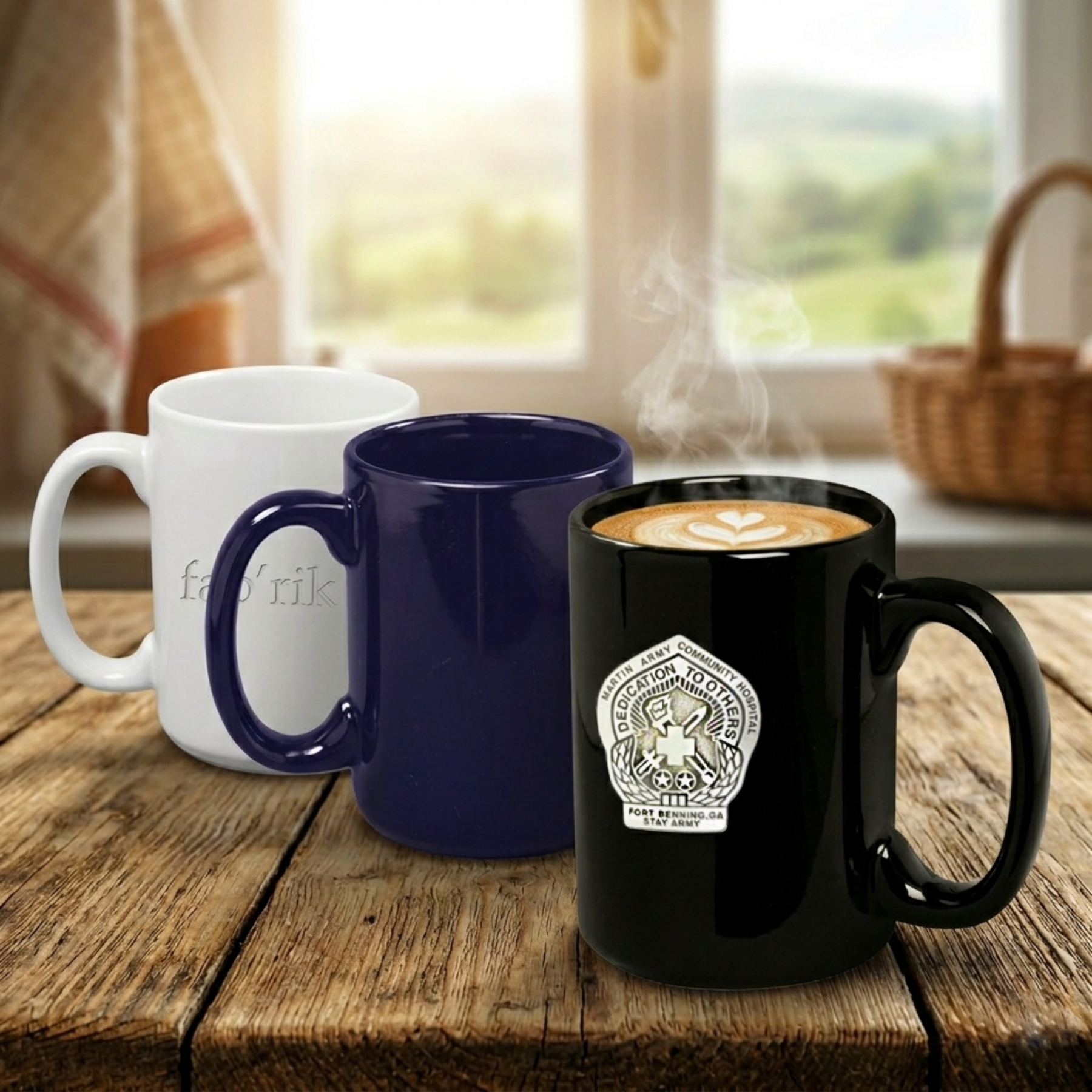 Picture of 14 oz Jumbo Ceramic Mug (Deep Etched)