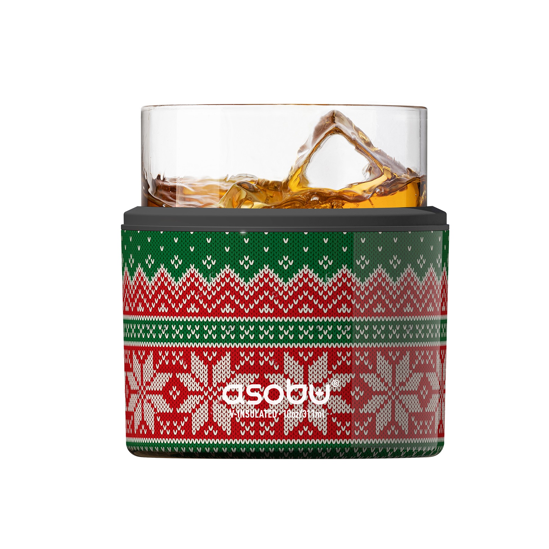 Picture of 10.5 oz Asobu On The Rocks Holiday Kuzie