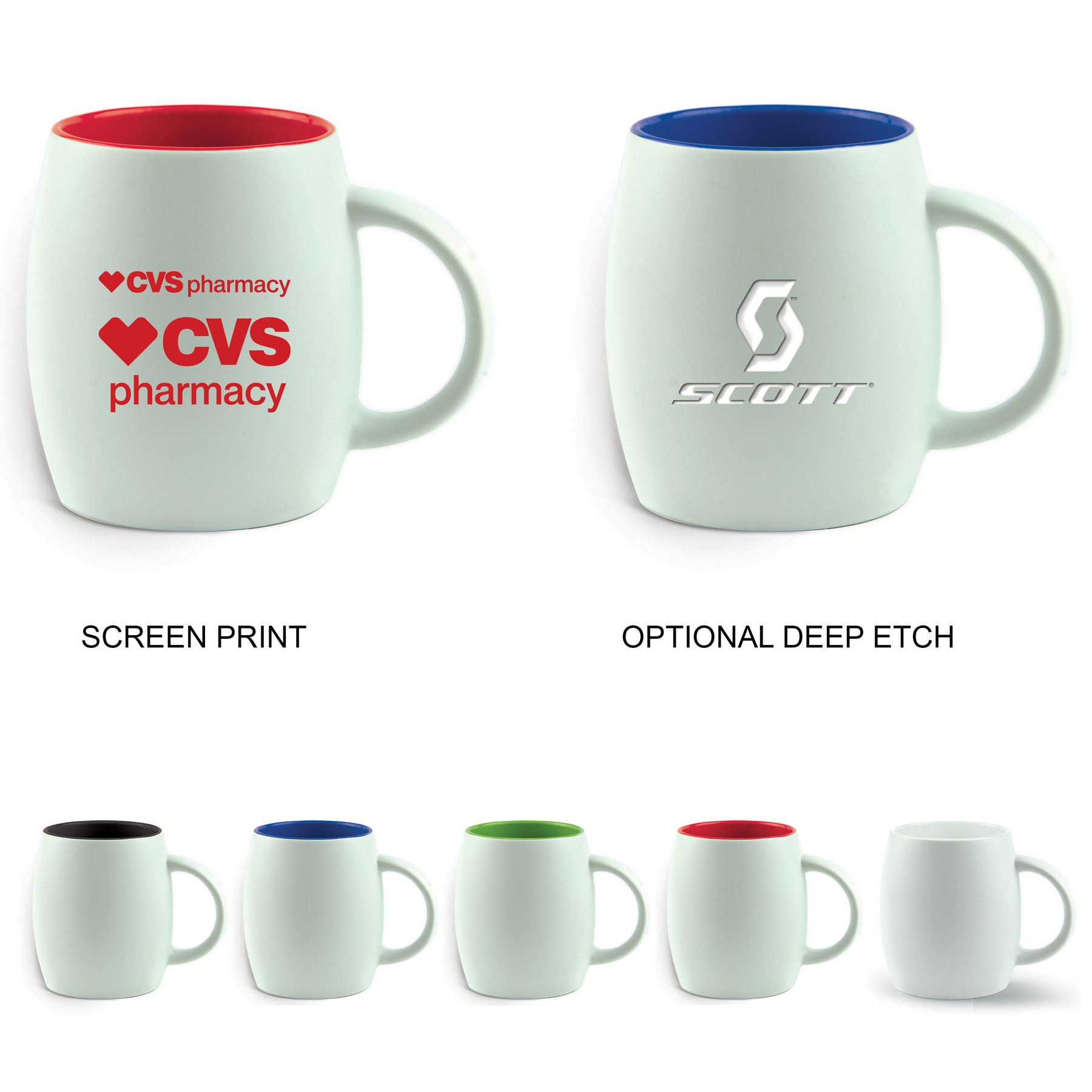 Picture of 14 oz The Pearl Coffee Mug (Screen Print)