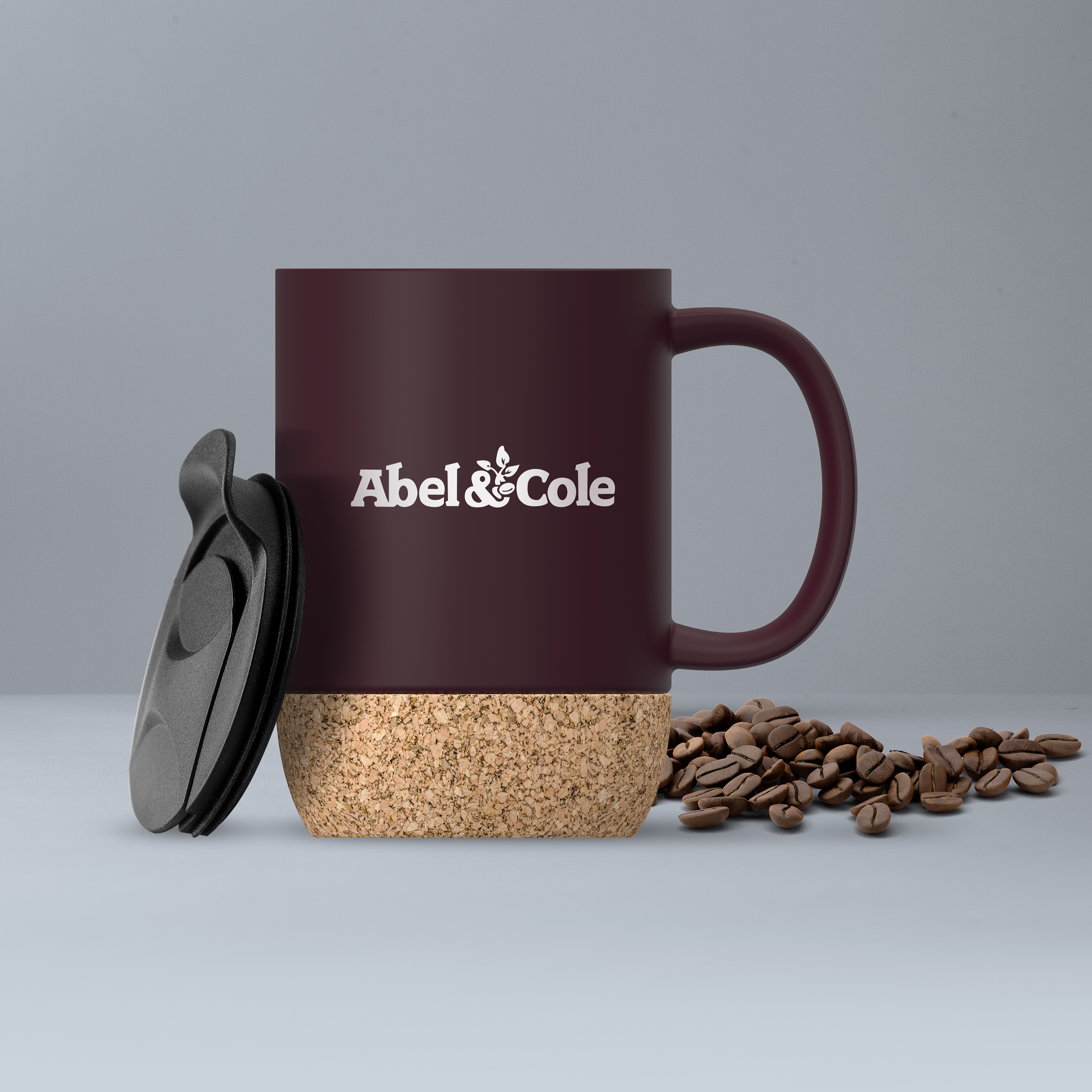 Picture of 12 oz Asobu Cork Ceramic Coffee Mug